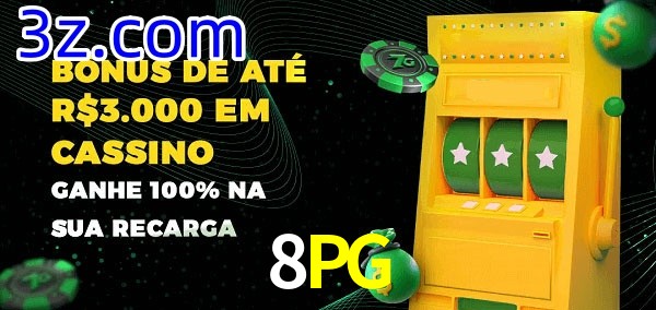 8PG melhor bônus de depósito